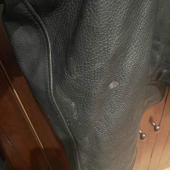 Harley Davidson genuine leather vest - Picture 2 of 8